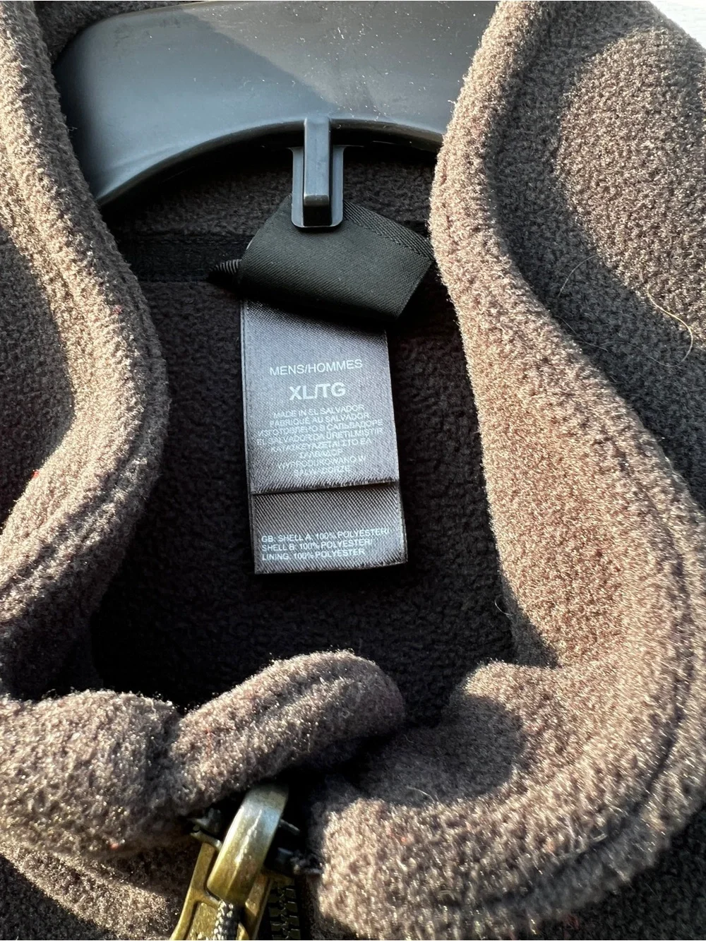 The North Face clean lightly